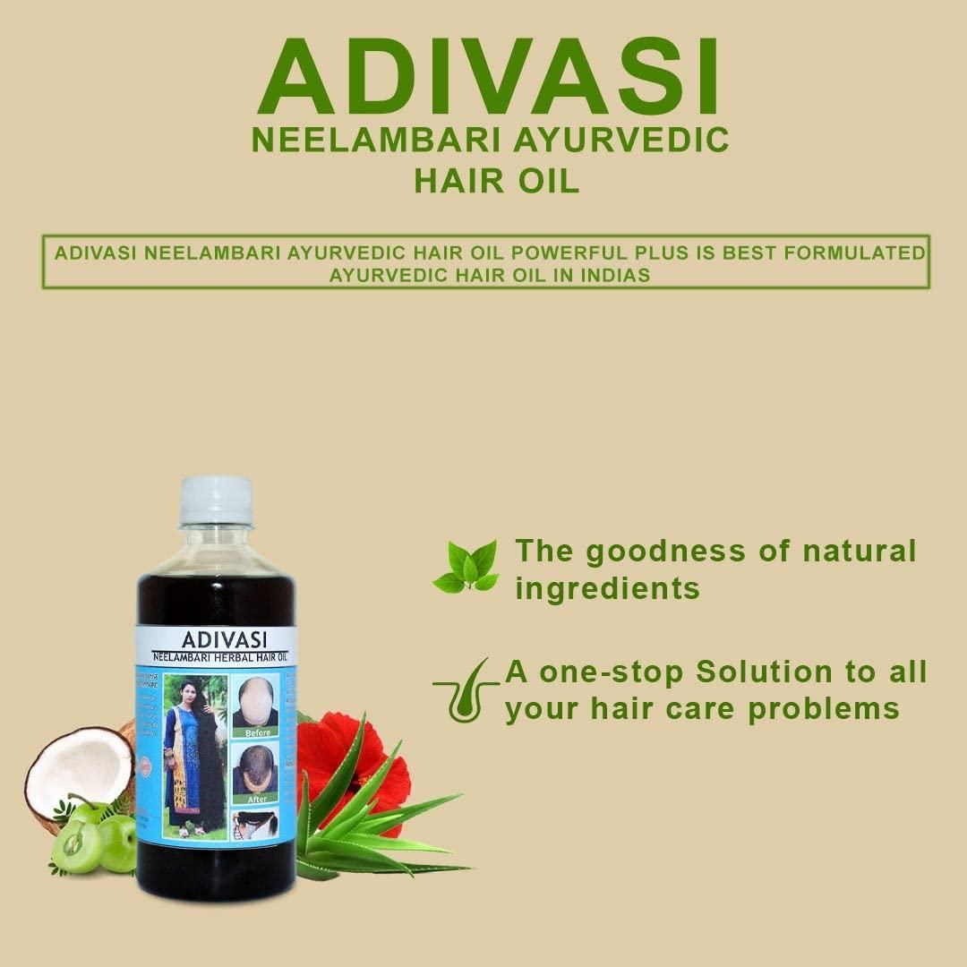 Adivasi Neelambari Herbal Hair Oil 125ML (Pack of 1)